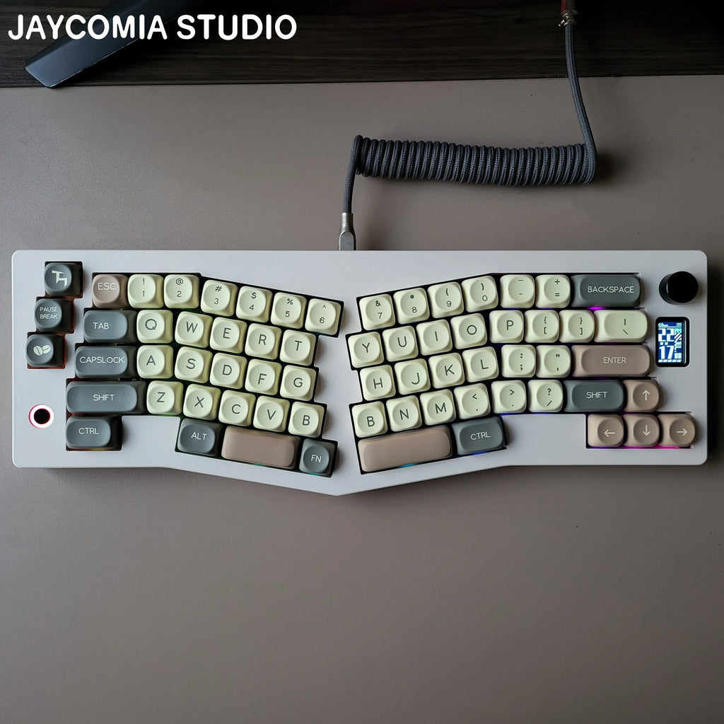 German Keyboard Keycaps MOA PBT Keycap 5-sided Dye Sublimation DE Key Caps For Cherry Mx Switch Mechanical Keyboard ISO Layout