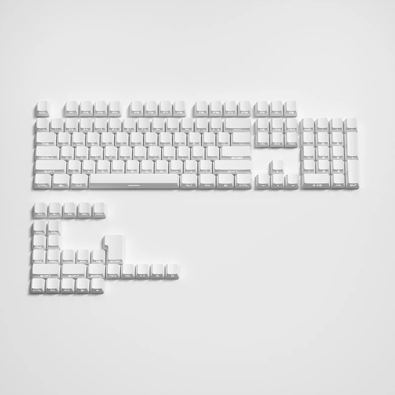 Gradient Keycaps Side Printed Shine Through PBT Double Shot OEM Profile for MX Switches Gaming Keyboard 130+Key Caps