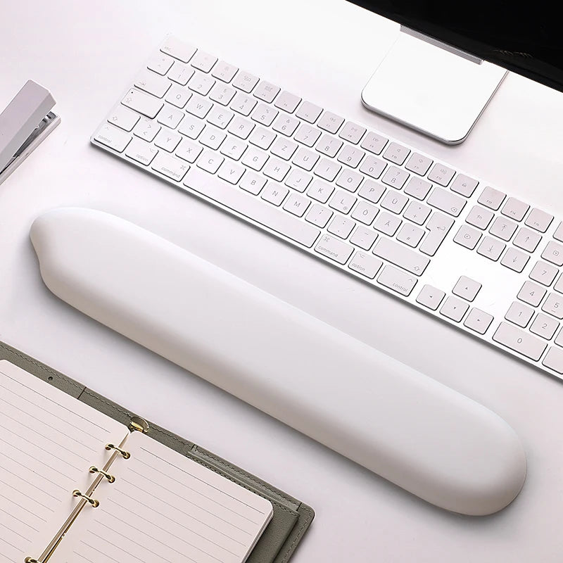 Ergonomics Silicone Wrist Protector Keyboard Hand Rest Soft Touch Office Men And Women Hand Pillow Rice Shaped Mouse Pad
