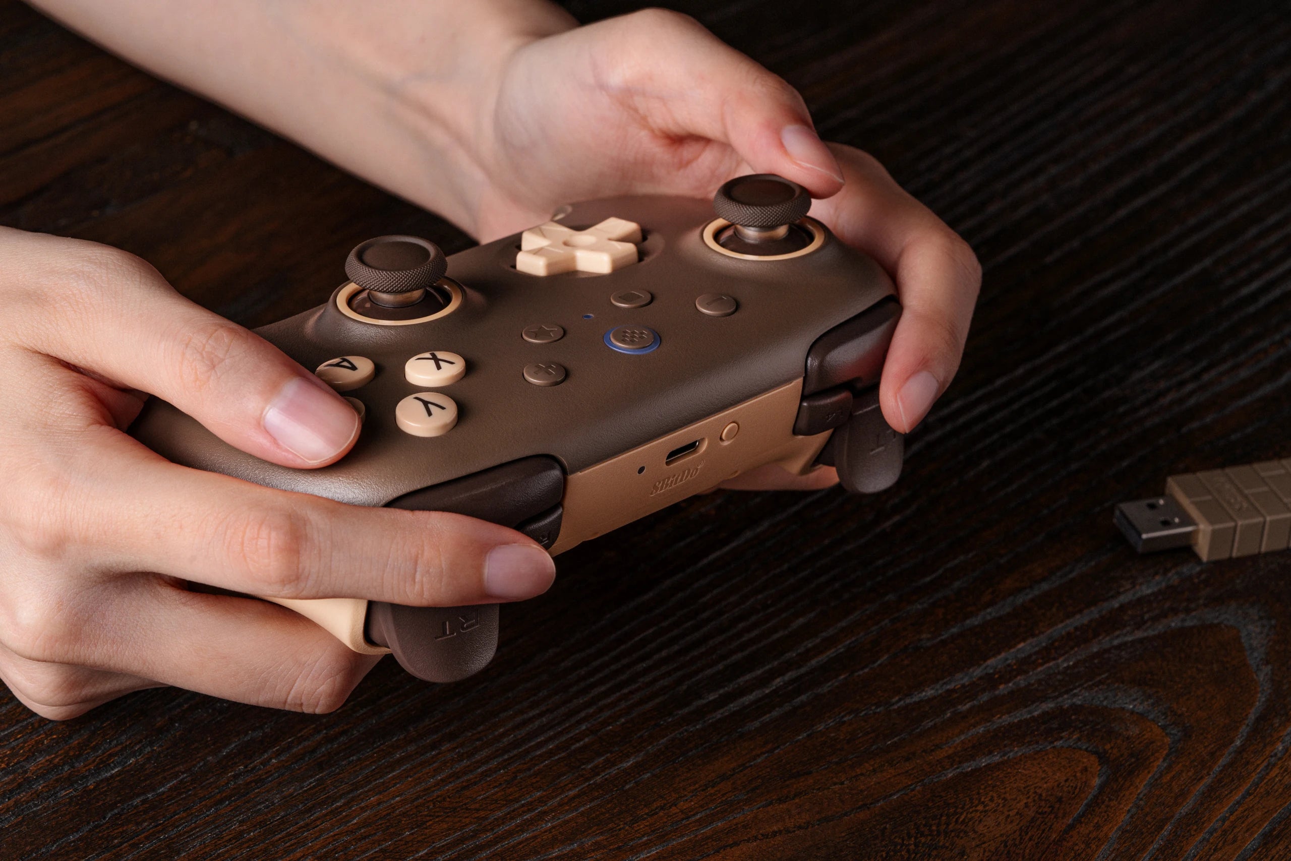 8BitDo New Ultimate 2C Wireless 2.4G Gaming Controller with Hall Effect Joystick for PC Steam Deck Raspberry Pi Android