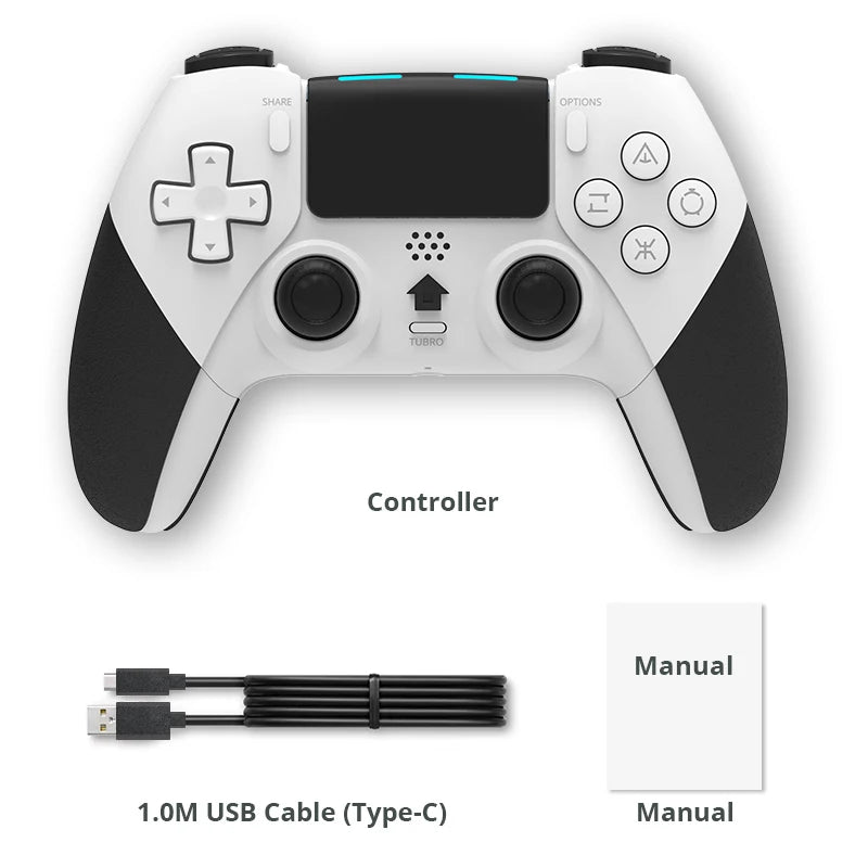 DATA FROG Bluetooth-compatible Wireless Controller For PS4 Gamepad For PC Joystick For PS4/PS4 Pro/PS4 Slim Game Console
