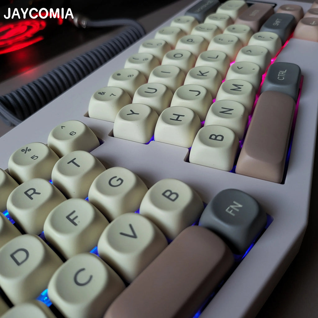 German Keyboard Keycaps MOA PBT Keycap 5-sided Dye Sublimation DE Key Caps For Cherry Mx Switch Mechanical Keyboard ISO Layout