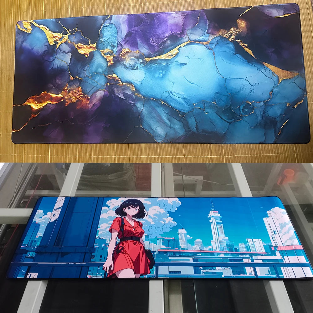 Custom Gaming Mouse Pad Customized Mouse Pad Print Diy Non-Slip Large Playmat Size Gamer Office Keyboard Pad Personalized Gift