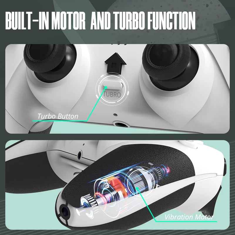 DATA FROG Bluetooth-compatible Wireless Controller For PS4 Gamepad For PC Joystick For PS4/PS4 Pro/PS4 Slim Game Console
