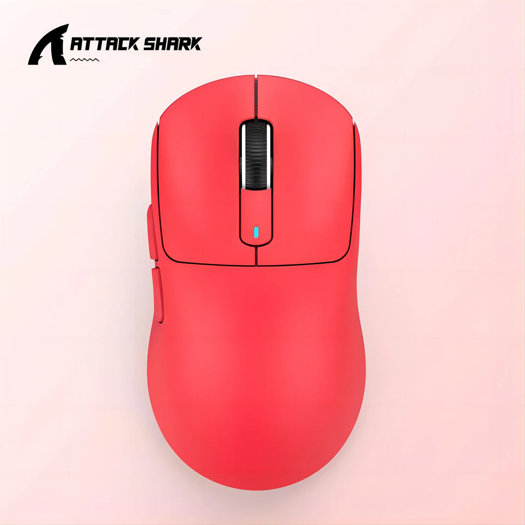 Attack Shark  X3 PAW3395 26KDPI Wireless Mouse Lightweight  Tri-Mode Connection Macro Gaming Mouse  for Win/Xbox/PS/Mac