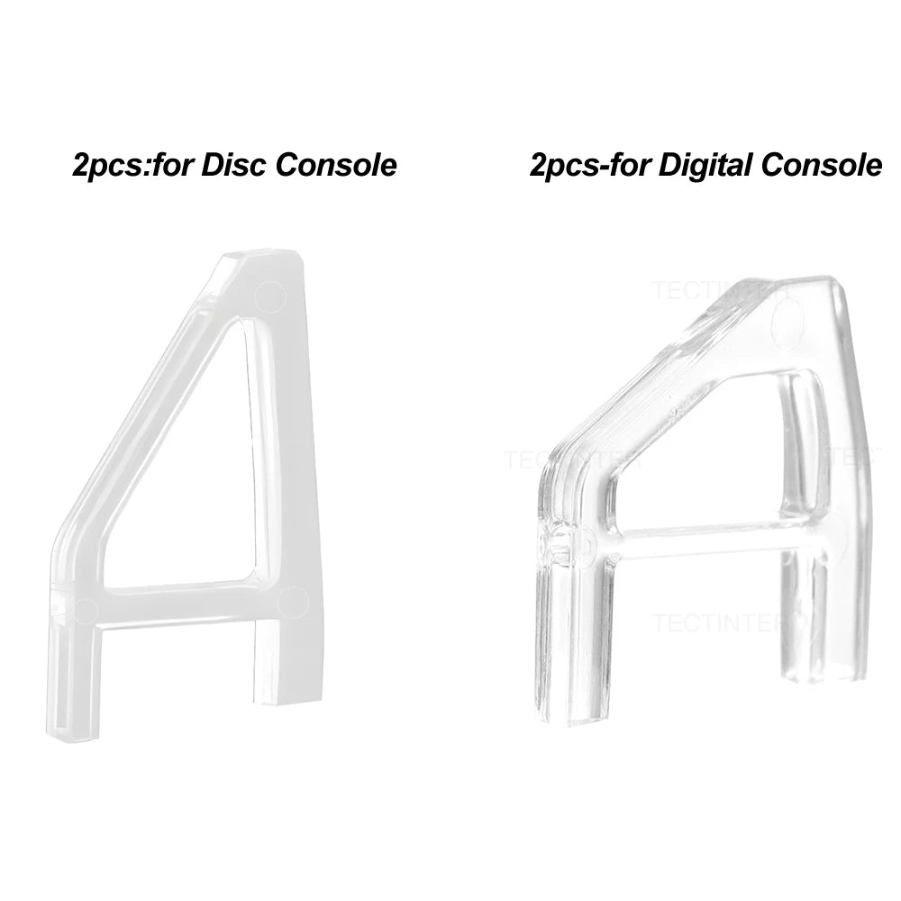 Horizontal Stand For PS5 Slim/Pro Accessories Disc/Digital Game Console Acrylic Holder Transprent Triangle Base For Playstation5