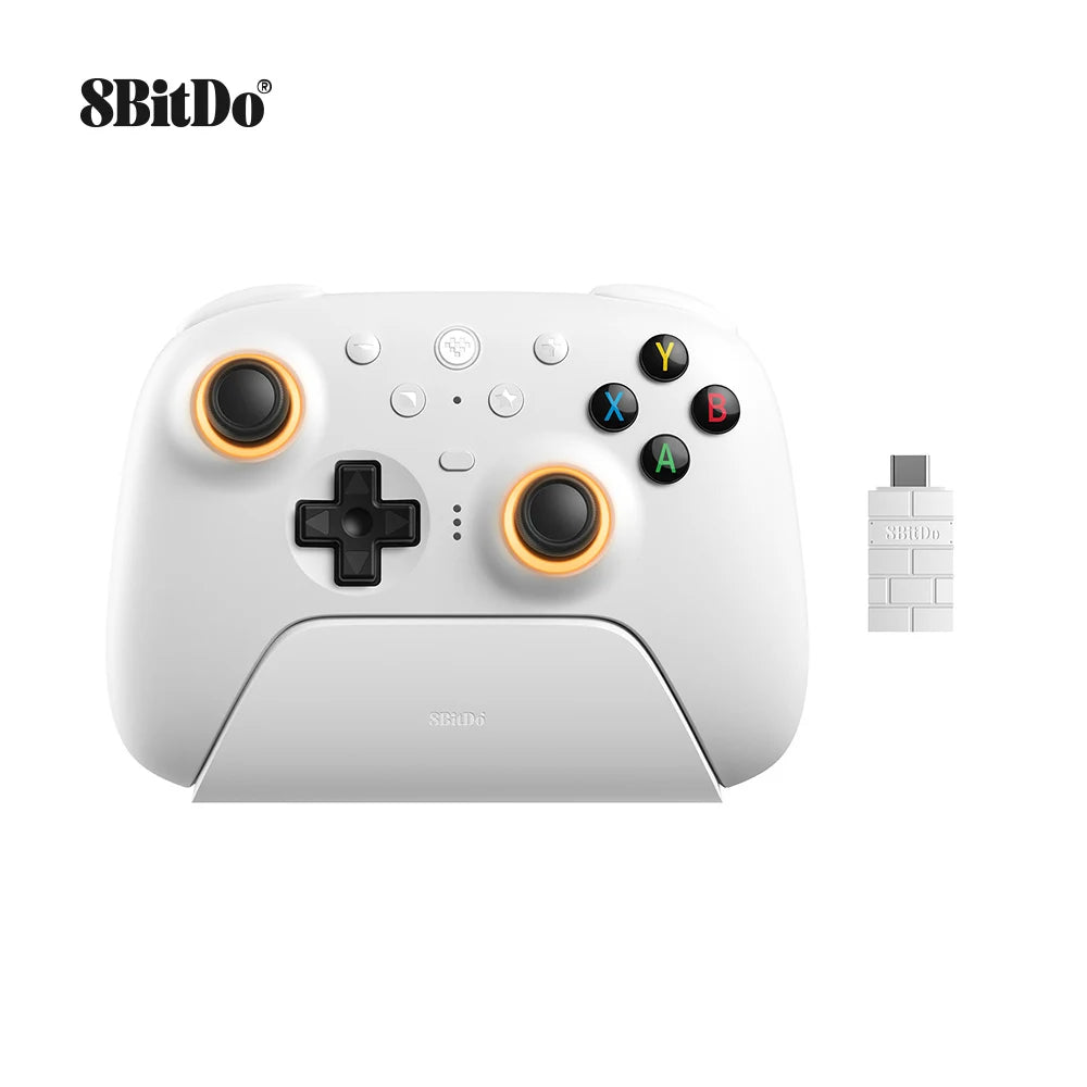8BitDo Ultimate 2 Wireless Controller Gamepad With 8Speed Exclusive Technology TMR RGB Lighting Joysticks for PC Android