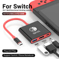 3-in-1 USB C to HDMI 4K HUB Type C Adapter Thunderbolt 3/4 100W PD USB 3.0 Docking Station for Switch MacBook Laptop Phone