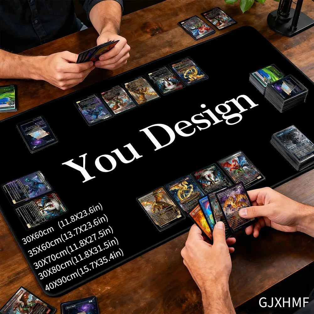 Custom Gaming Mouse Pad Customized Mouse Pad Print Diy Non-Slip Large Playmat Size Gamer Office Keyboard Pad Personalized Gift
